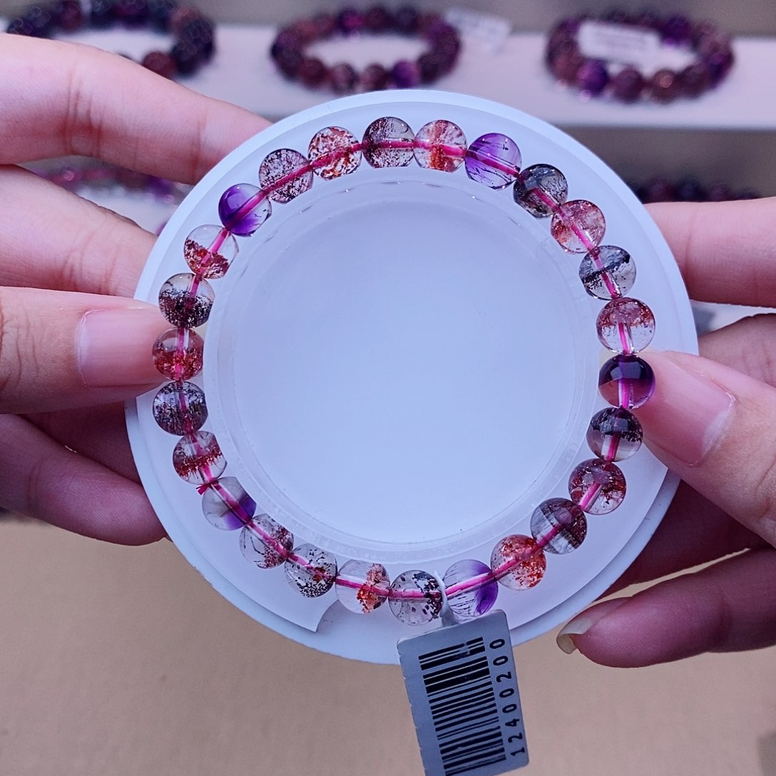 未镶嵌手链水晶彩超7