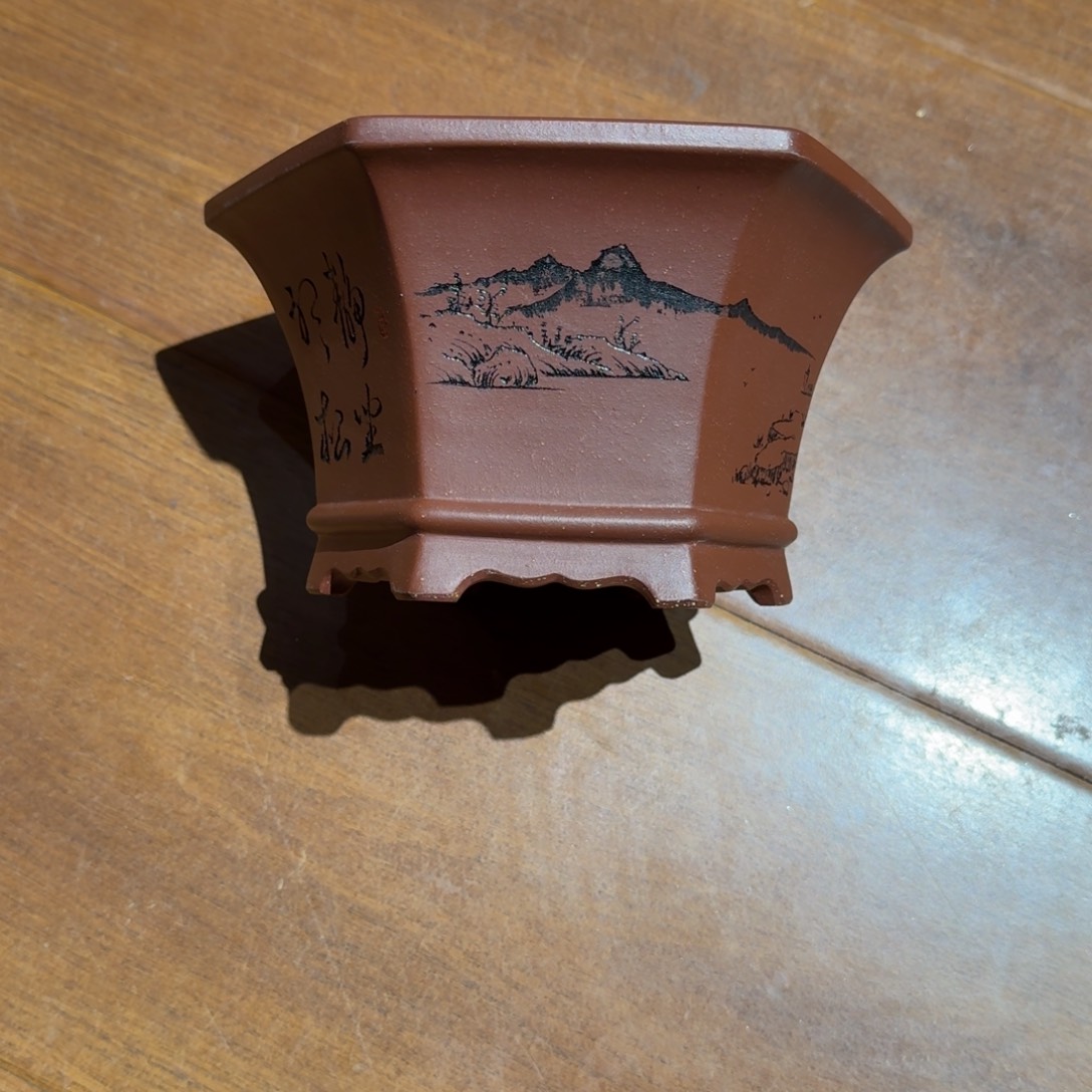 花盆紫砂原矿紫泥