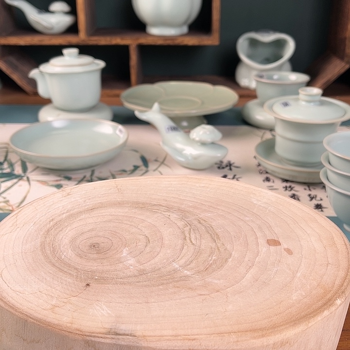 杯陈*7春节浮力原矿汝瓷