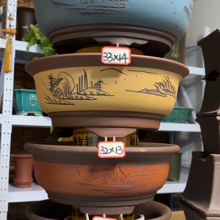 花盆紫砂100-4。      