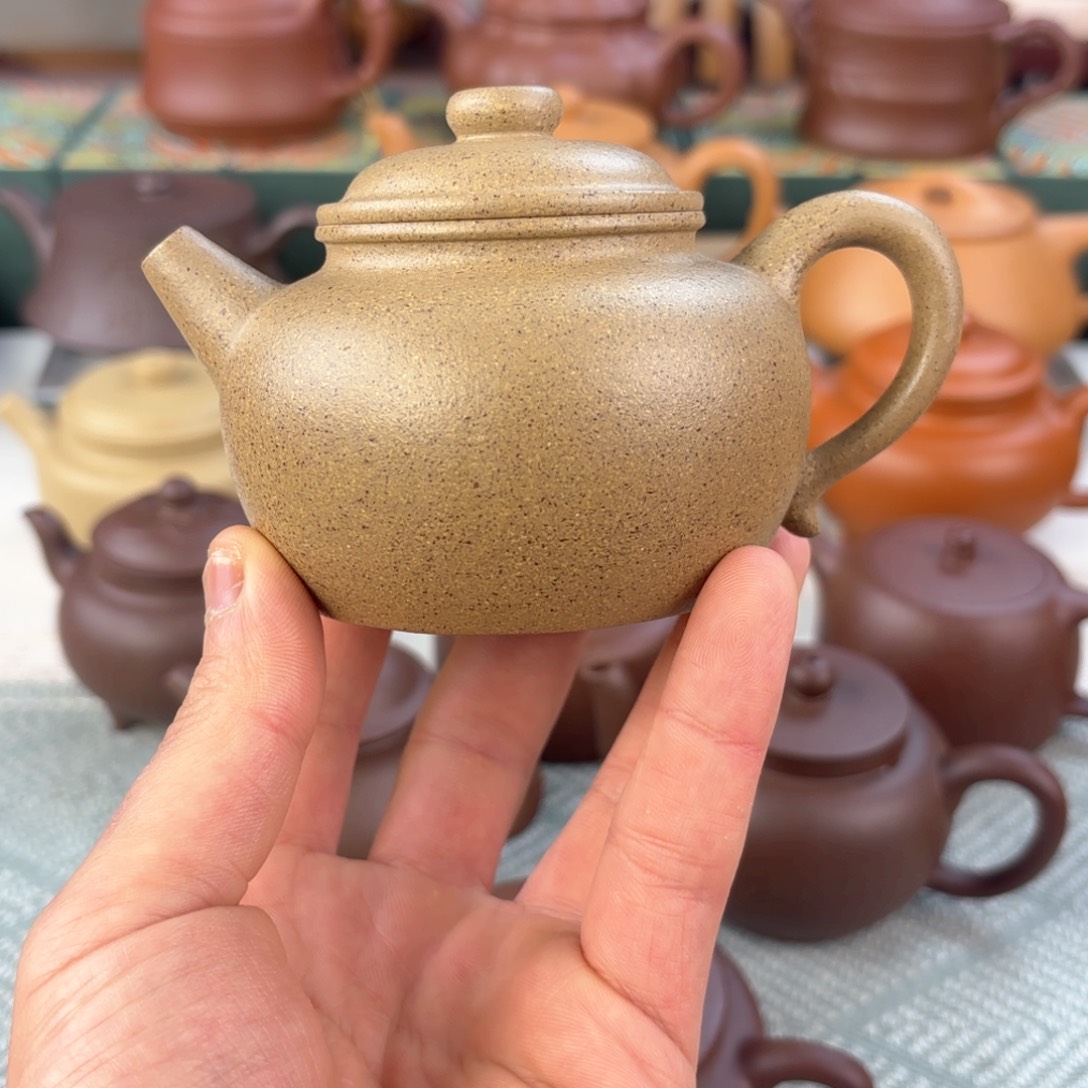 紫砂茶壶大彬圈钮 降坡泥 175cc