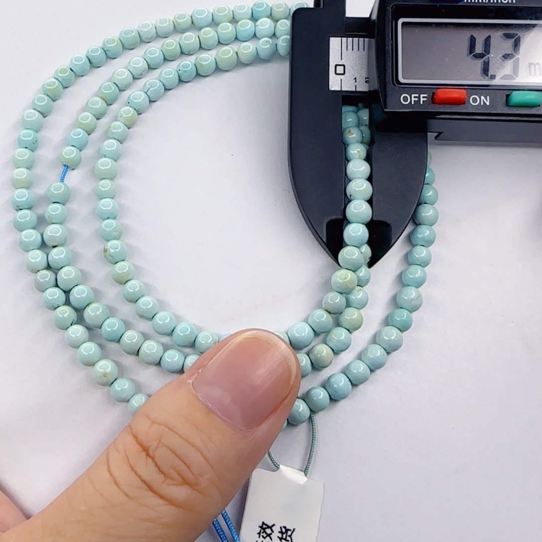 绿松石未镶嵌颈饰