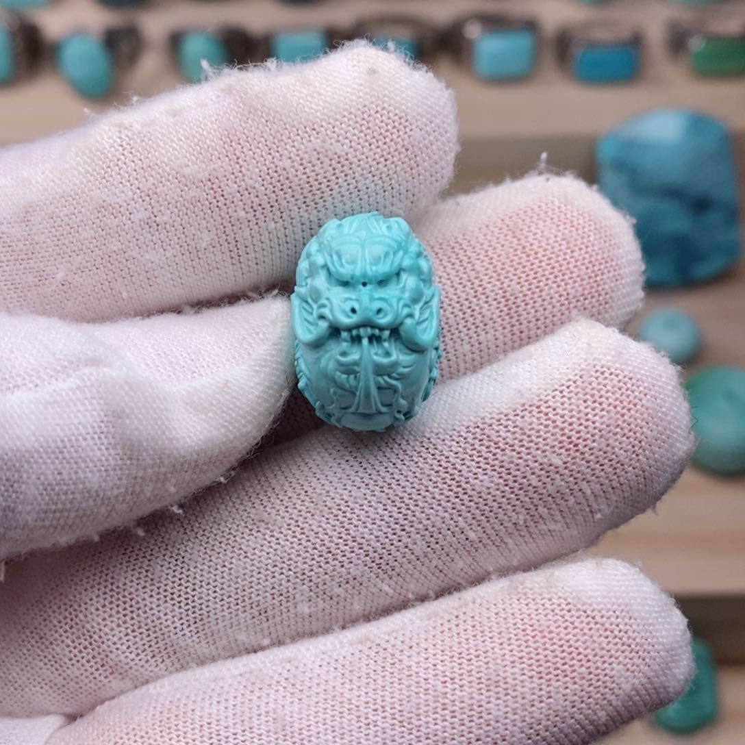 绿松石挂件未镶嵌