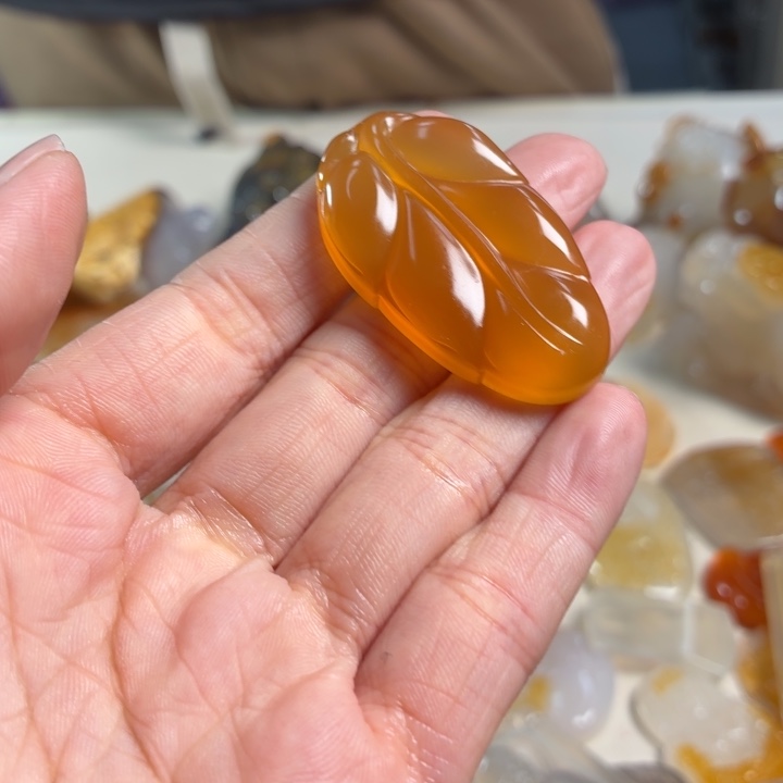 玛瑙/玉髓未镶嵌吊坠(不含链)