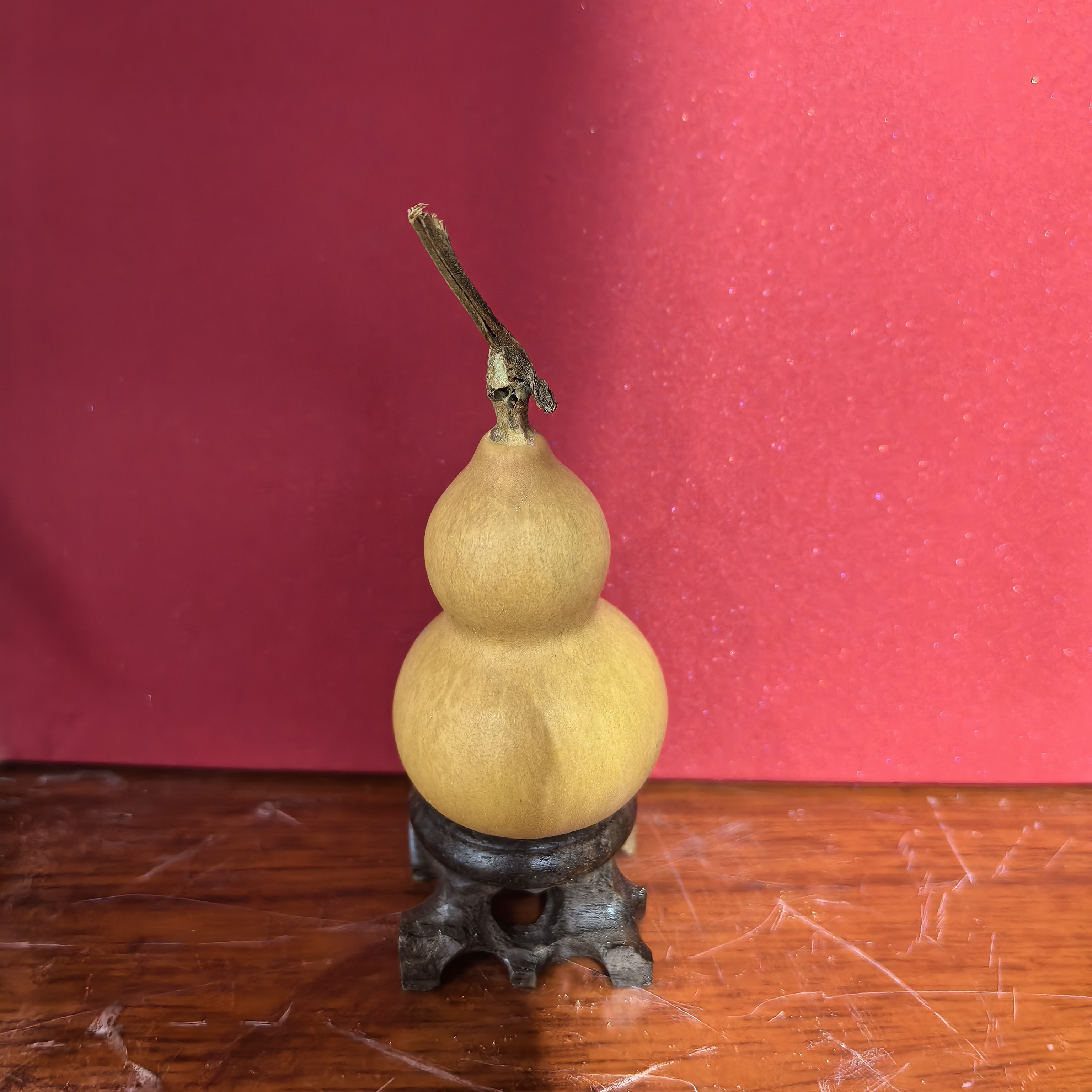 手捻大号葫芦葫芦文玩八宝葫芦手把件含底座实物发货精品挂件如意