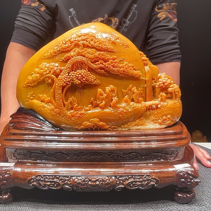 o***o寿山石寿山石雕刻艺术品