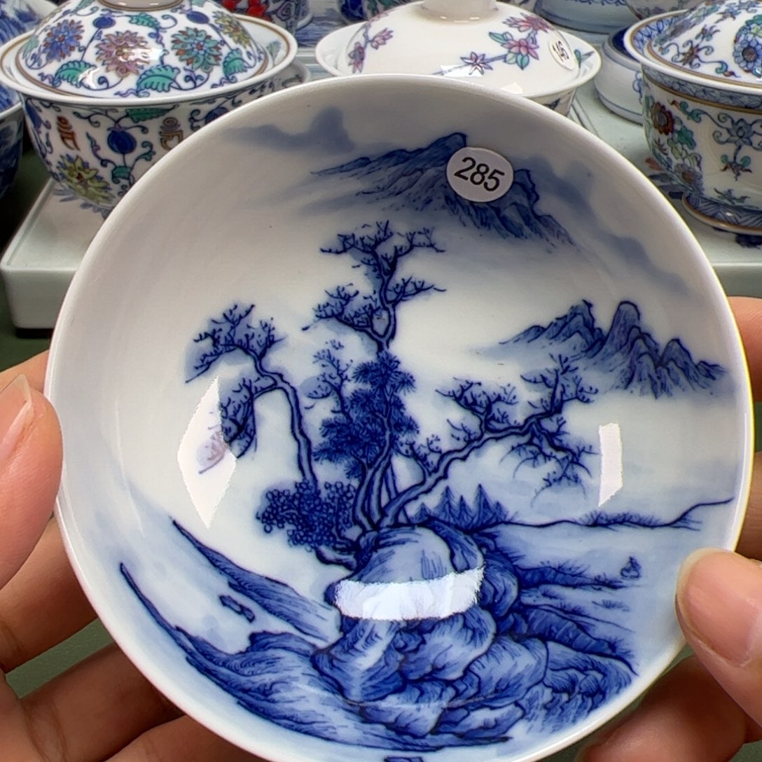 杯景德镇纯手绘茶具285