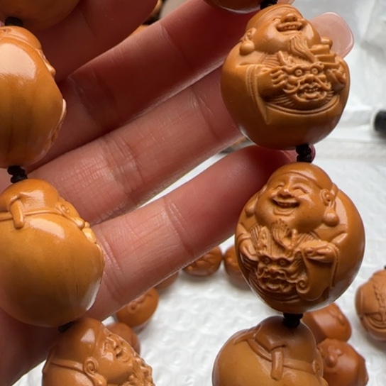 手串橄榄核橄榄雕工艺的