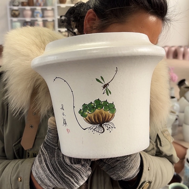 正品高21口18花盆