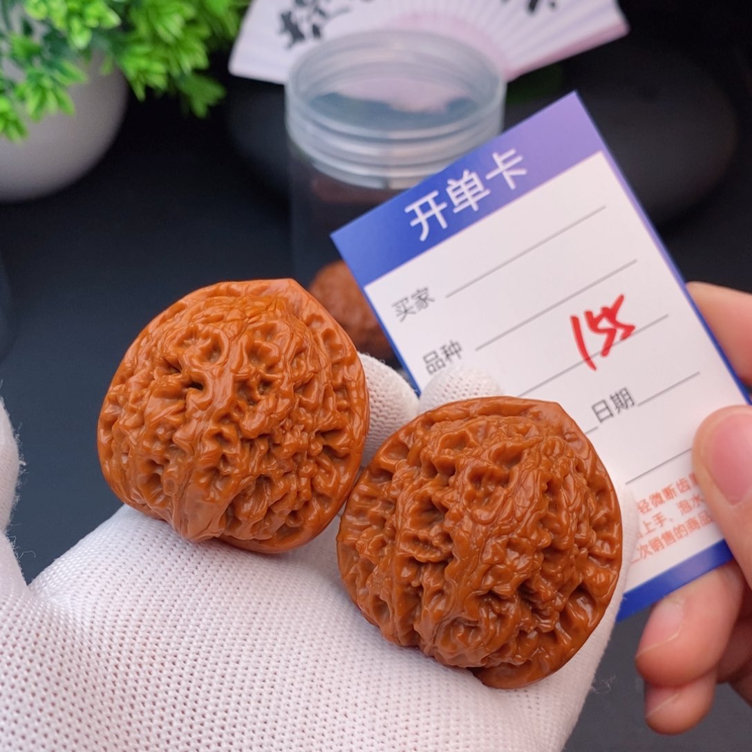 文玩核桃把件42水龙纹155