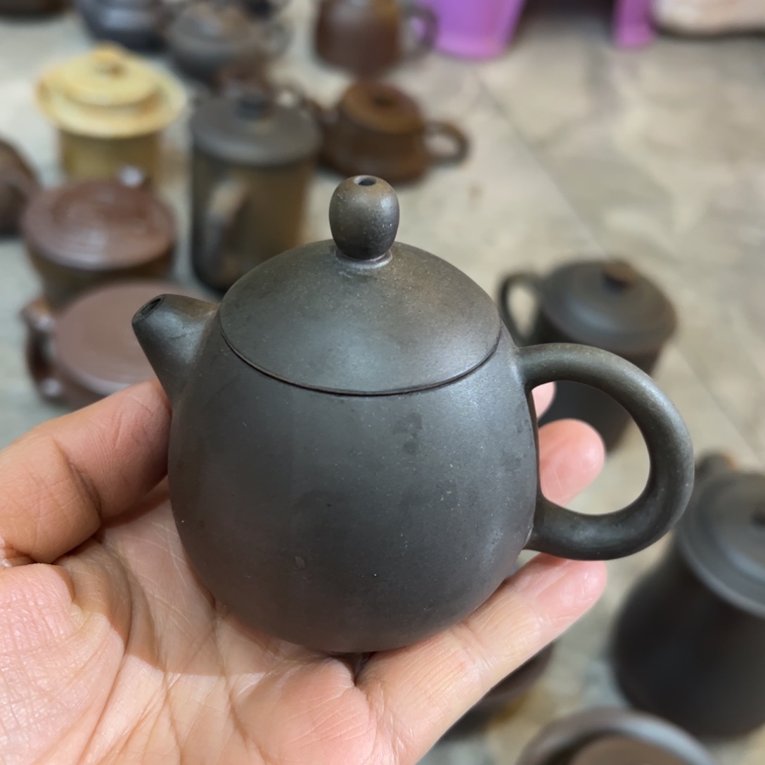贵台龙窑柴烧茶壶143