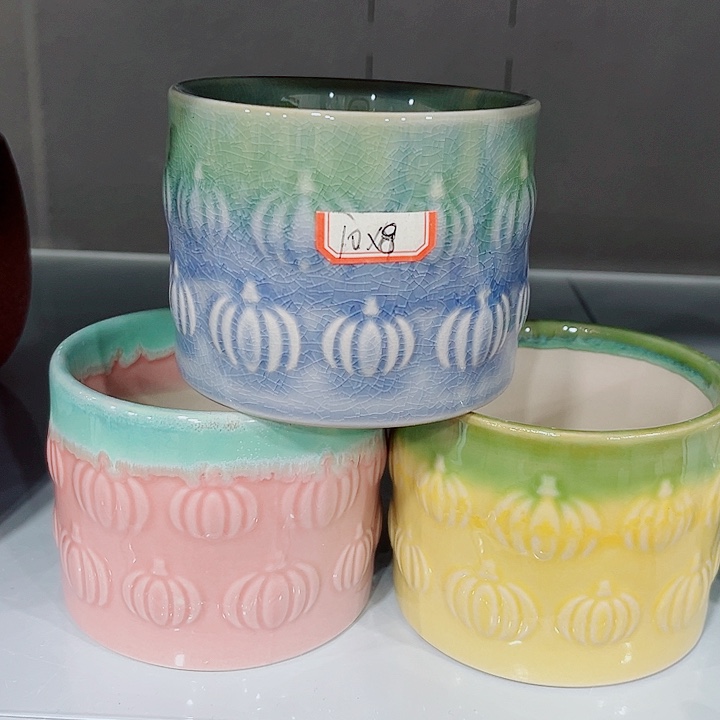 多肉陶瓷花盆满10元包邮