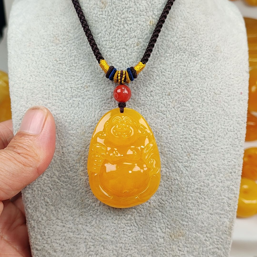 蜜蜡吊坠(赠链)未镶嵌