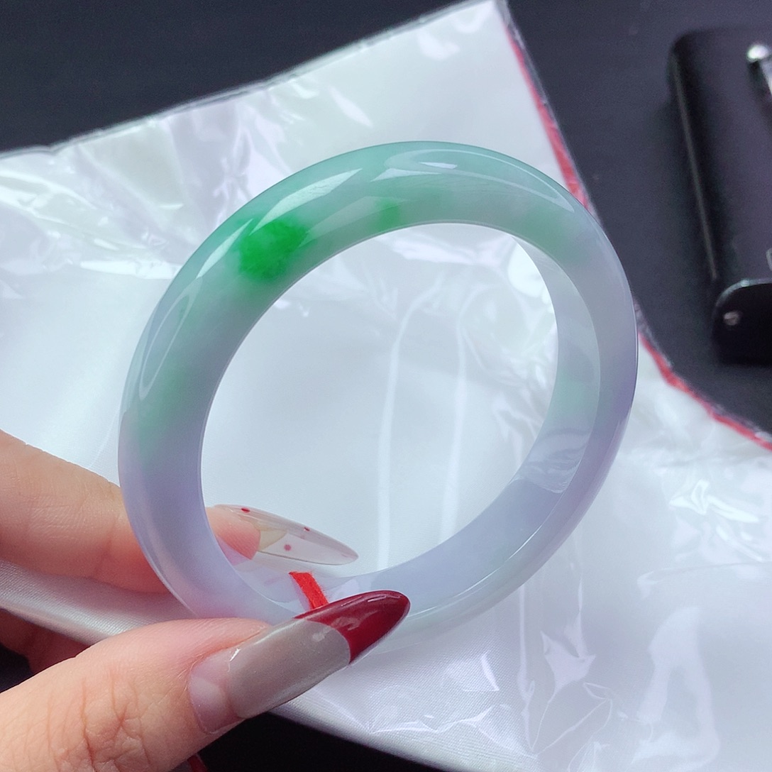 【闪购商品】翡翠未镶嵌手镯a 13423