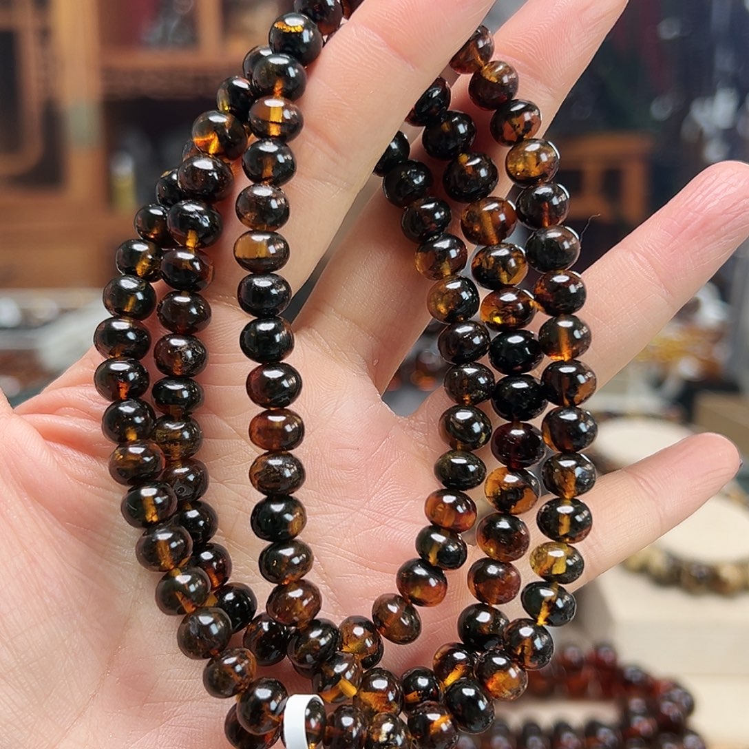 琥珀未镶嵌裸石抚顺琥珀八20661