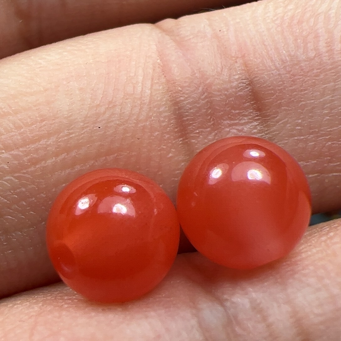 南红玛瑙珠子未镶嵌