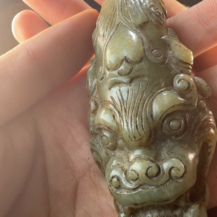 凯***卉和田玉（糖玉）未镶嵌挂件