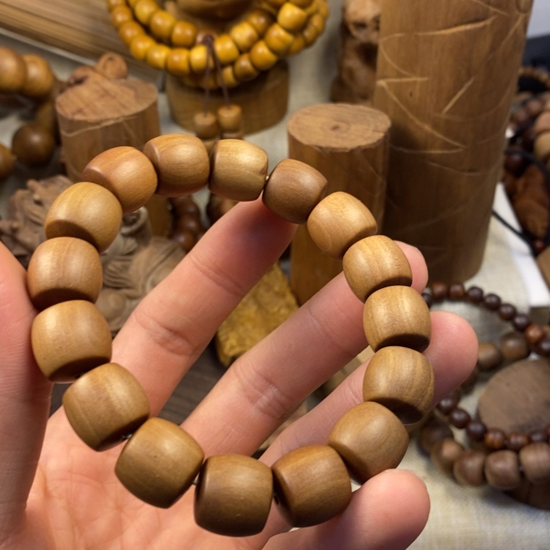 檀香木手串/手链奶香13