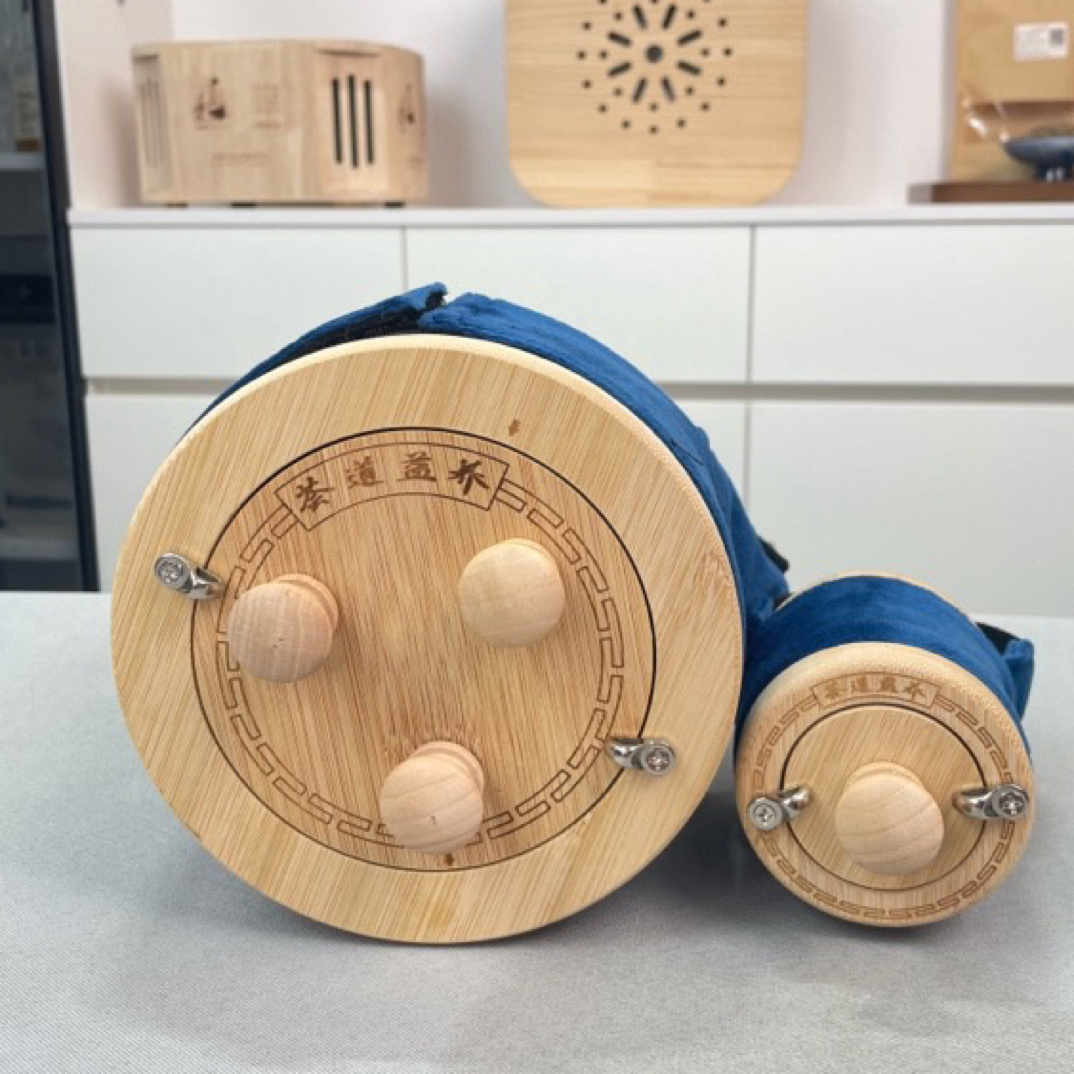 升级款艾灸盒随身灸控烟防烫楠竹材质可拆洗全身灸