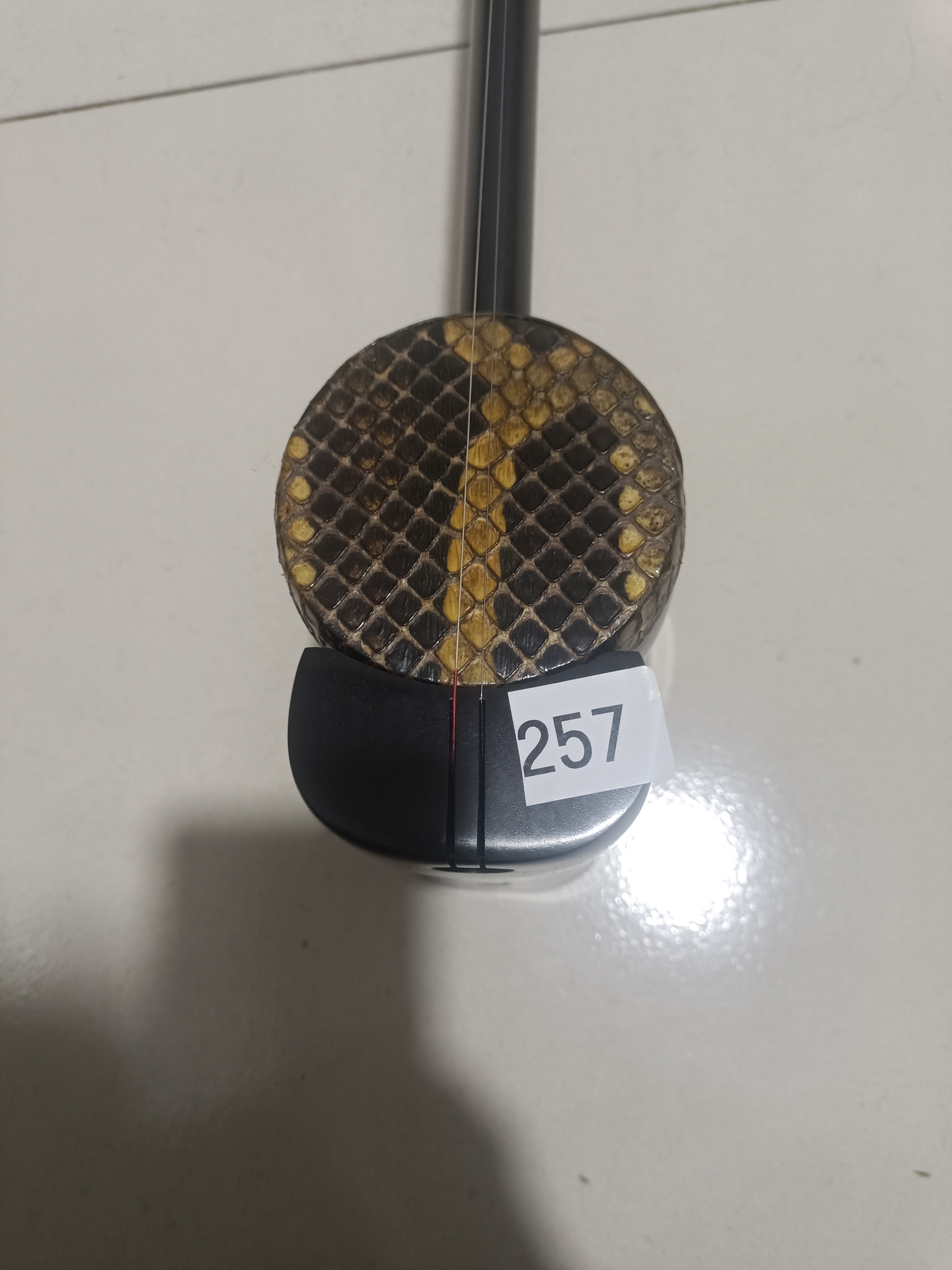 精制黑檀木喇叭高胡