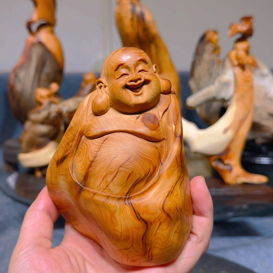 柏木（崖柏）崖柏手把件摆件
