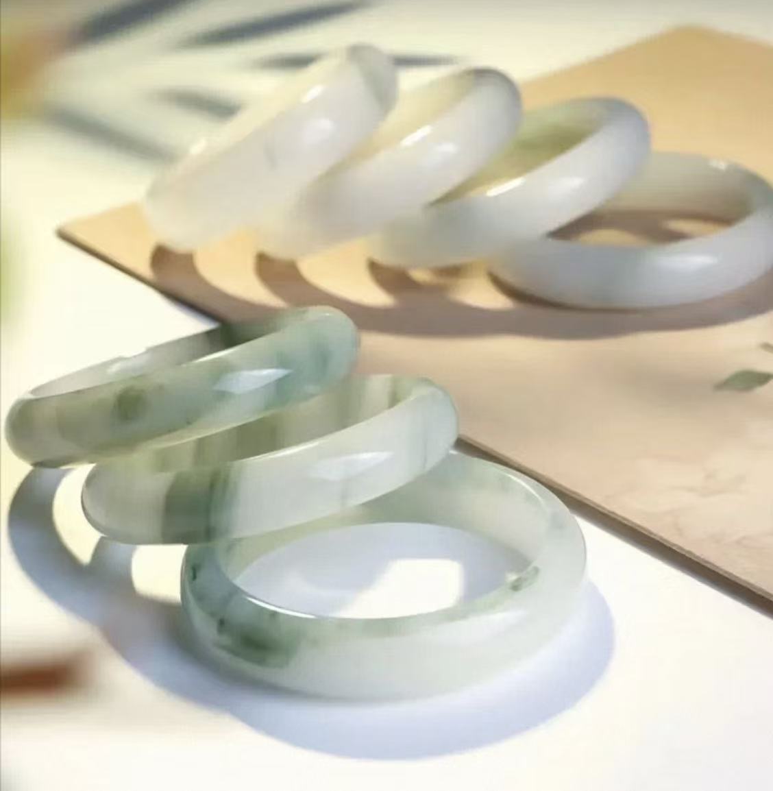 福利款金丝玉天山翠雪翠 （备注圈口）多样性发其一