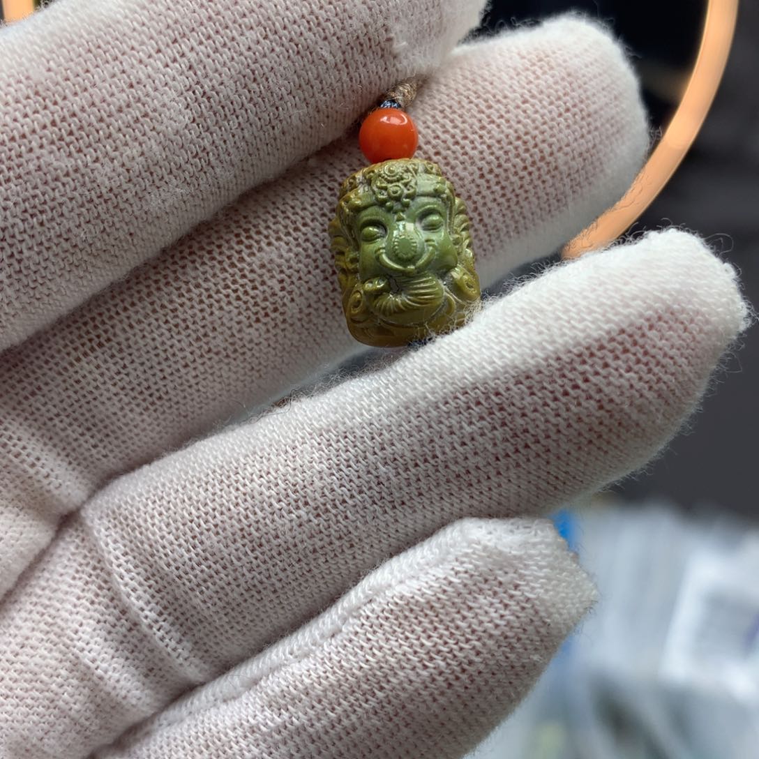 绿松石挂件未镶嵌