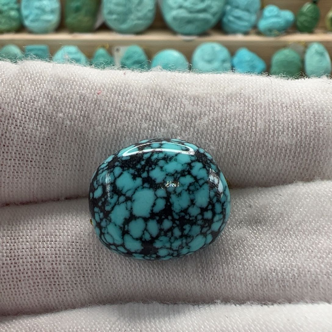 未镶嵌绿松石随形 14.6mm