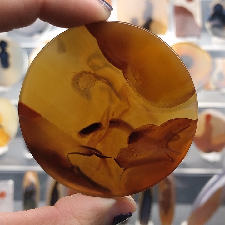 玛瑙/玉髓合金颈饰101