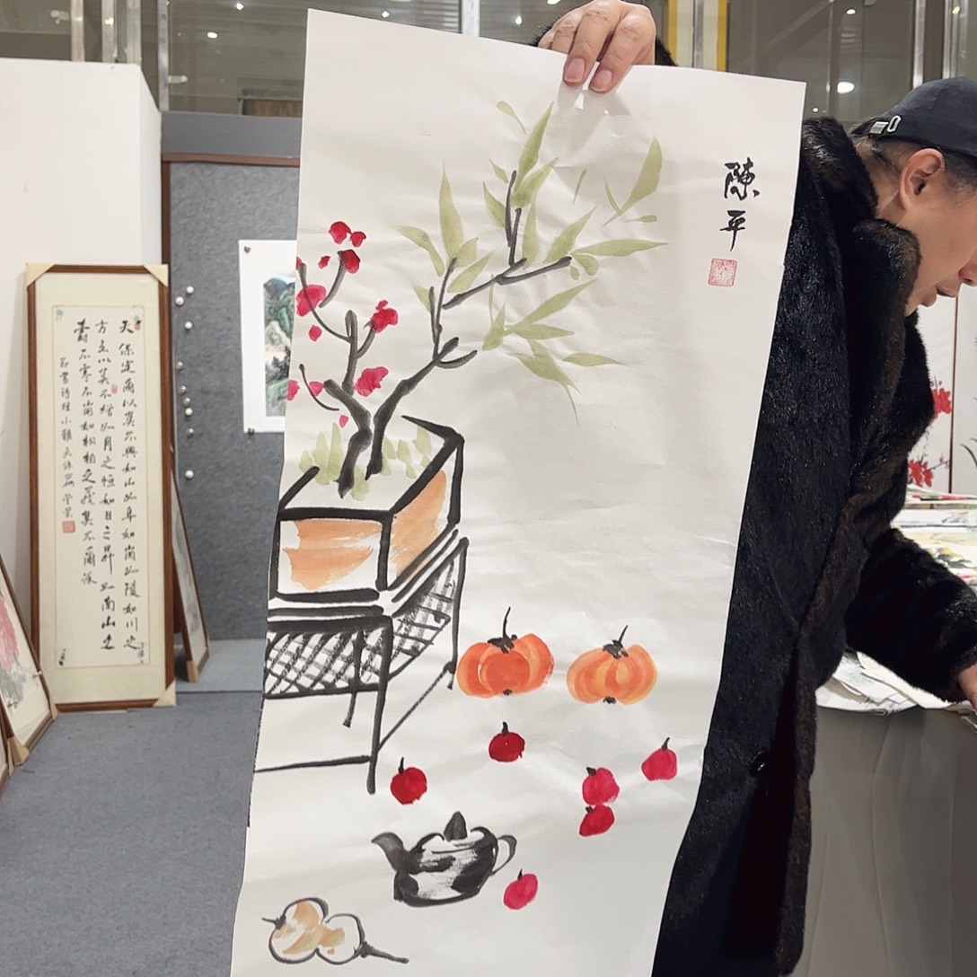 国画LT国画单幅任发