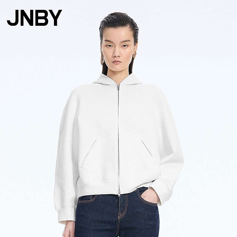 【商场同款】JNBY/江南布衣26春新品卫衣开襟连帽长袖5Q1413670