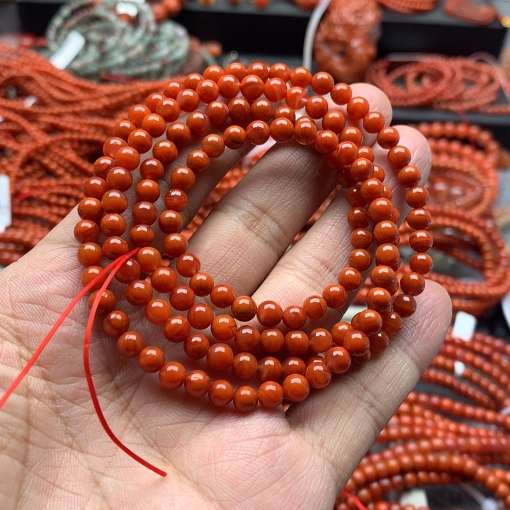 未镶嵌手串南红玛瑙5m m