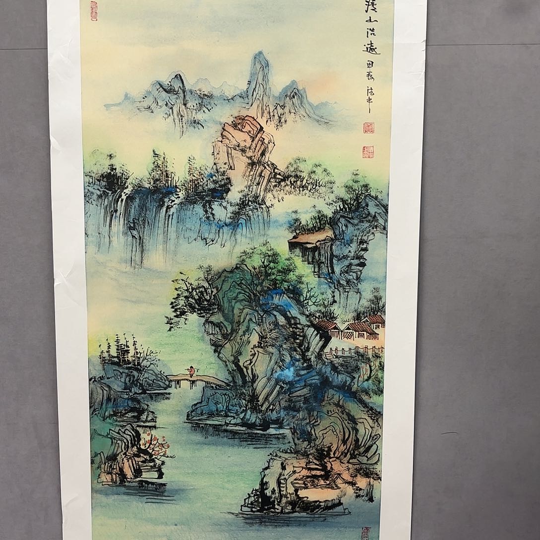 国画亲笔手绘原创