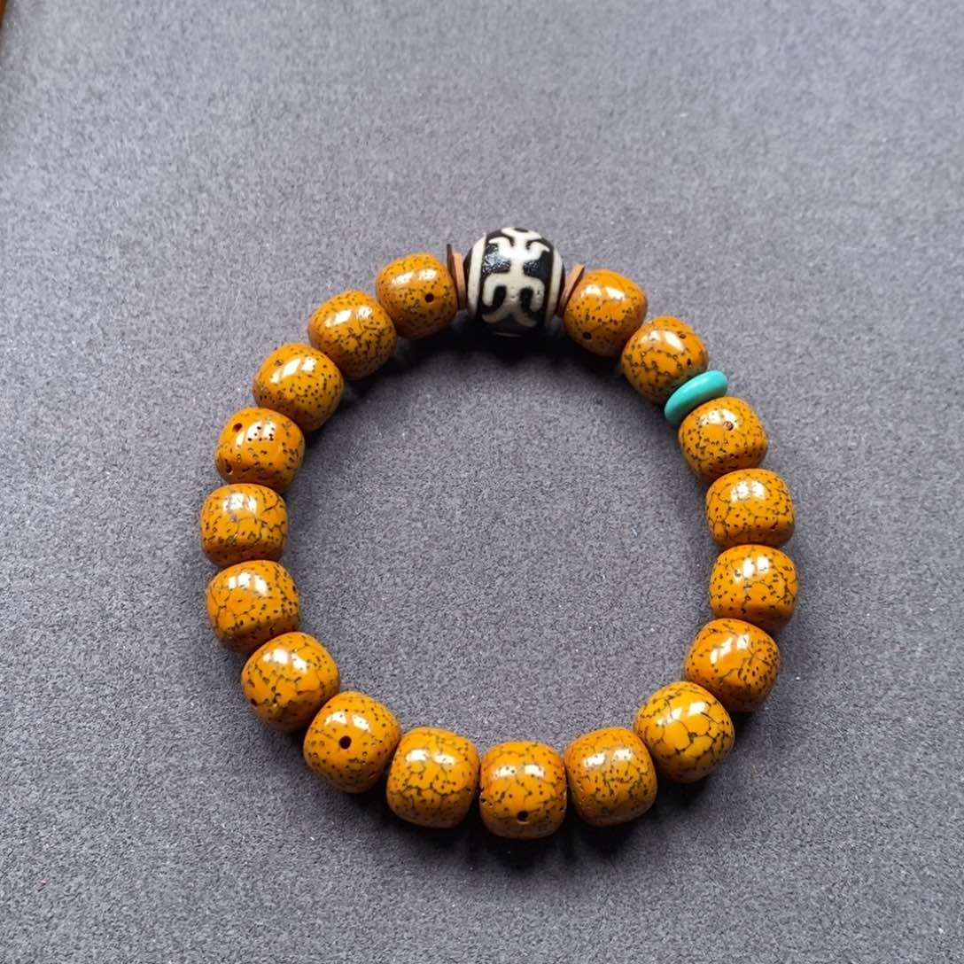 菩提把件未镶嵌星月