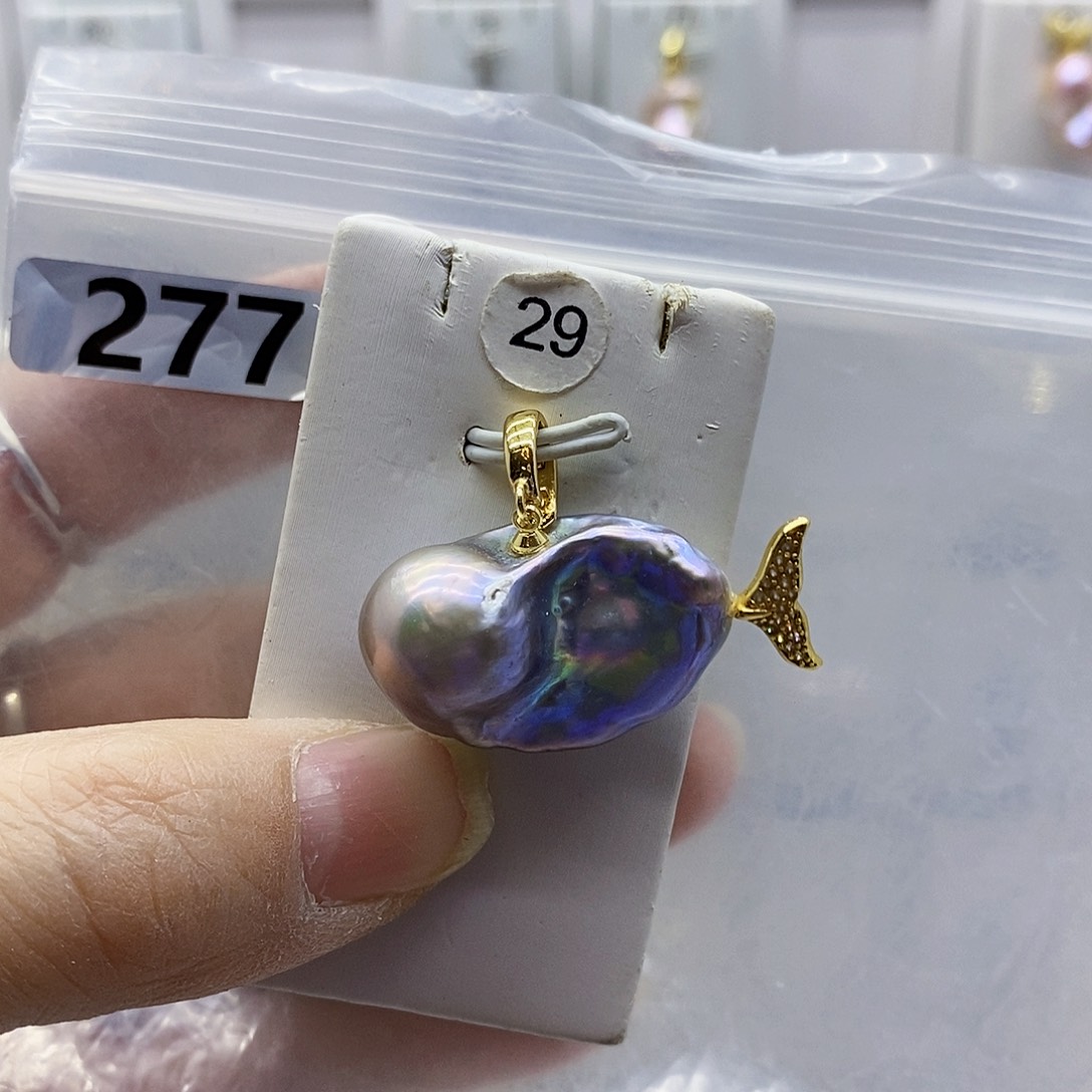 颈饰合金淡水珍珠