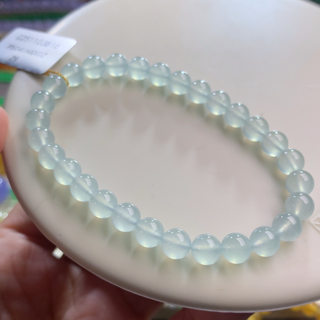 翡翠未镶嵌手链卡6