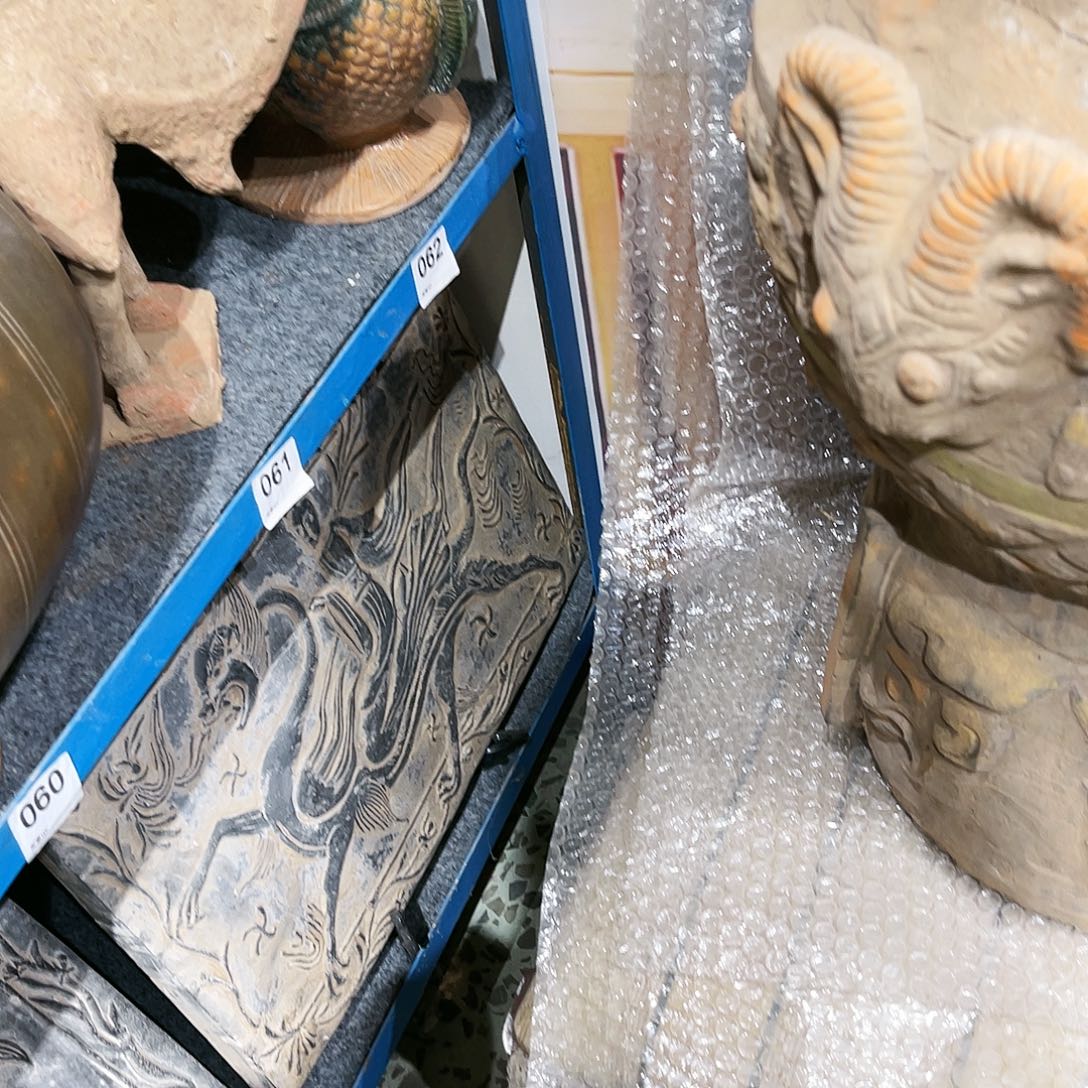 用****2瓦当摆件茶台的一