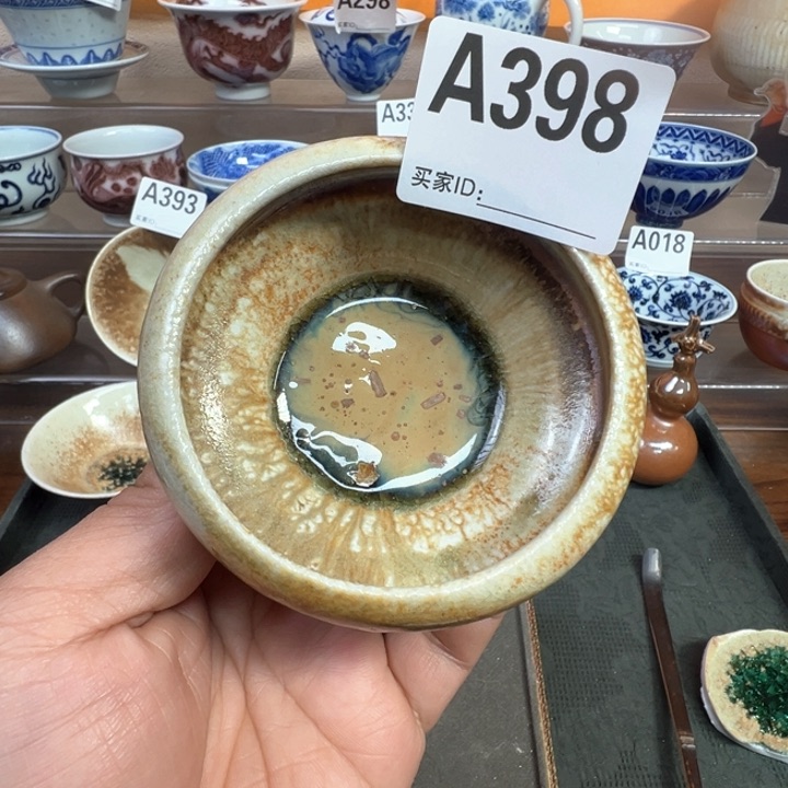 摆件398 景德镇手工柴烧茶器