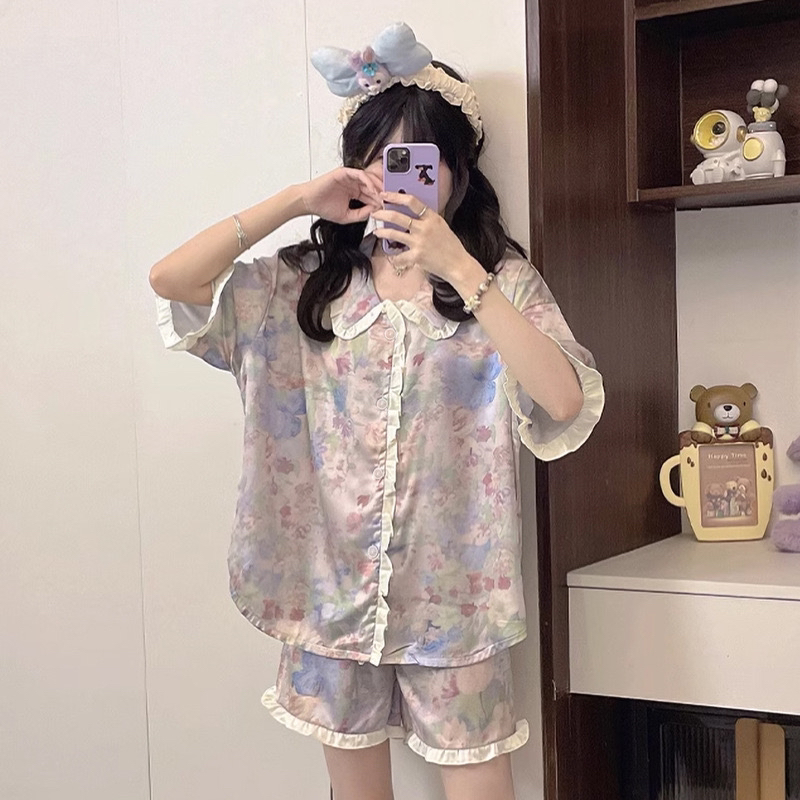 盲盒版】性感蕾丝纯欲小胸显大吊带性感家居睡裙白色纯欲风