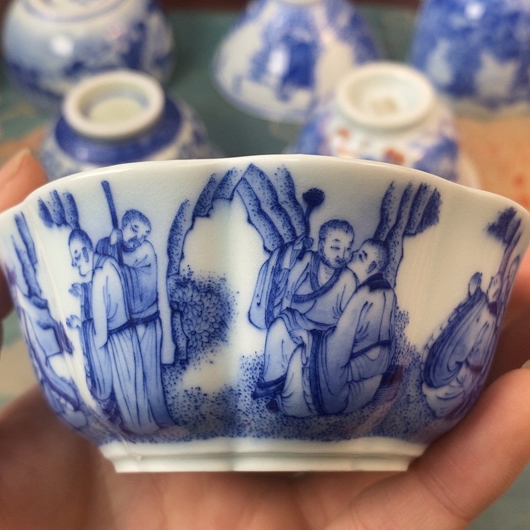 杯徐**涛现代景德镇全手工全手绘茶具16888888