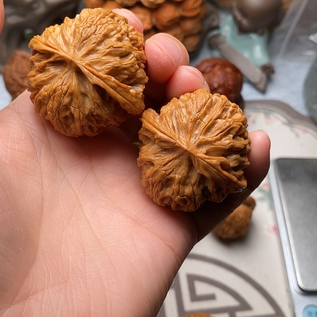 快***乓文玩核桃把件苹果
