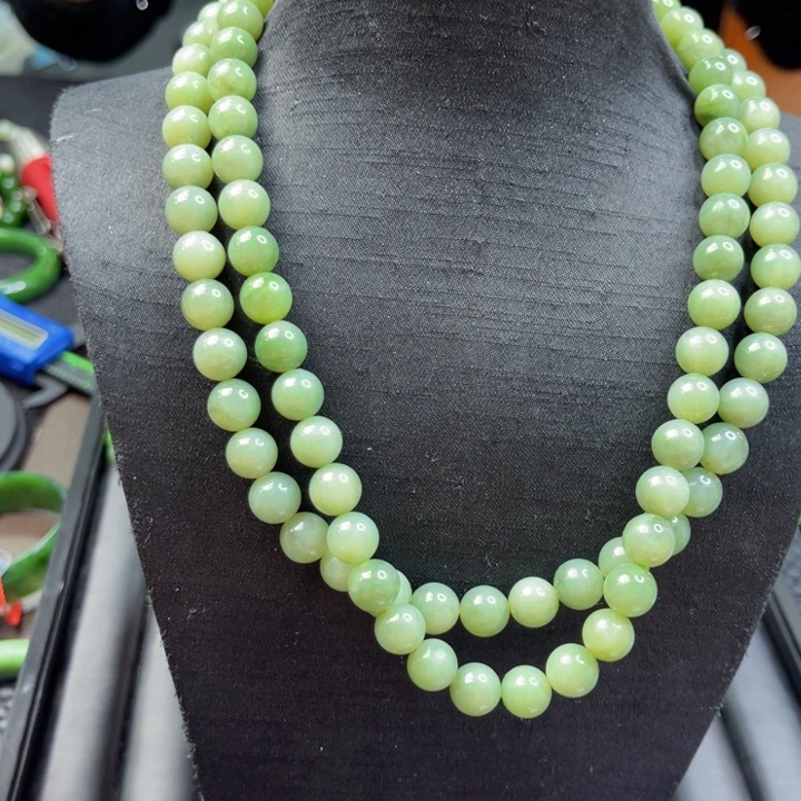 【闪购商品】和田玉（碧玉）颈饰未镶嵌卡9加发其一