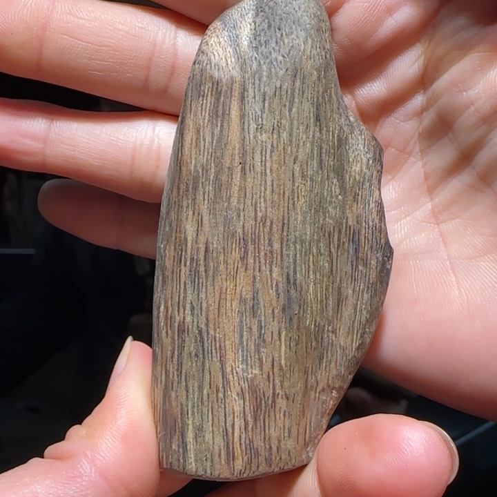 沉香手把件海南老白棋块料31克