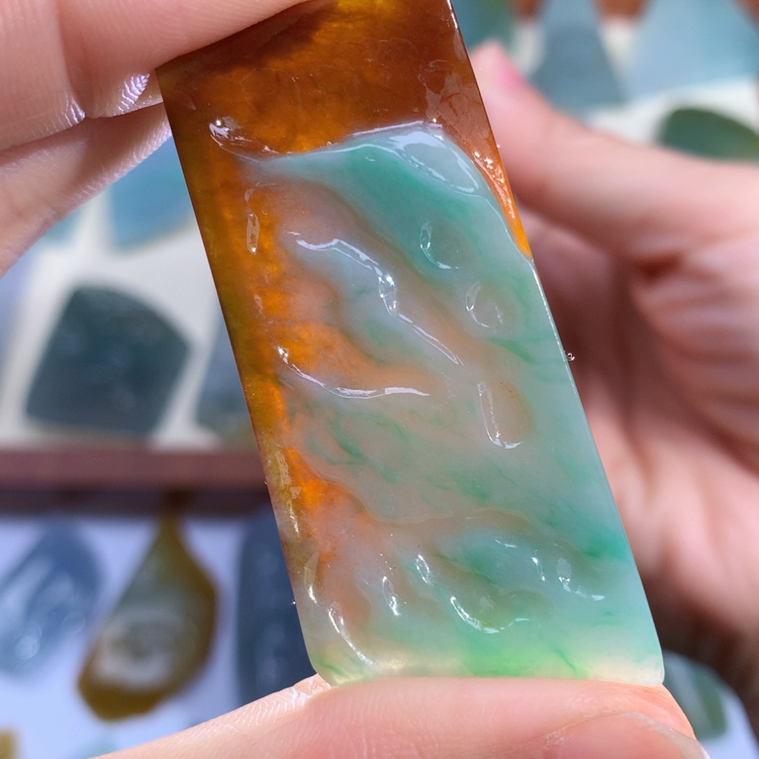 定制翡翠未镶嵌天然缅甸翡翠包工包料