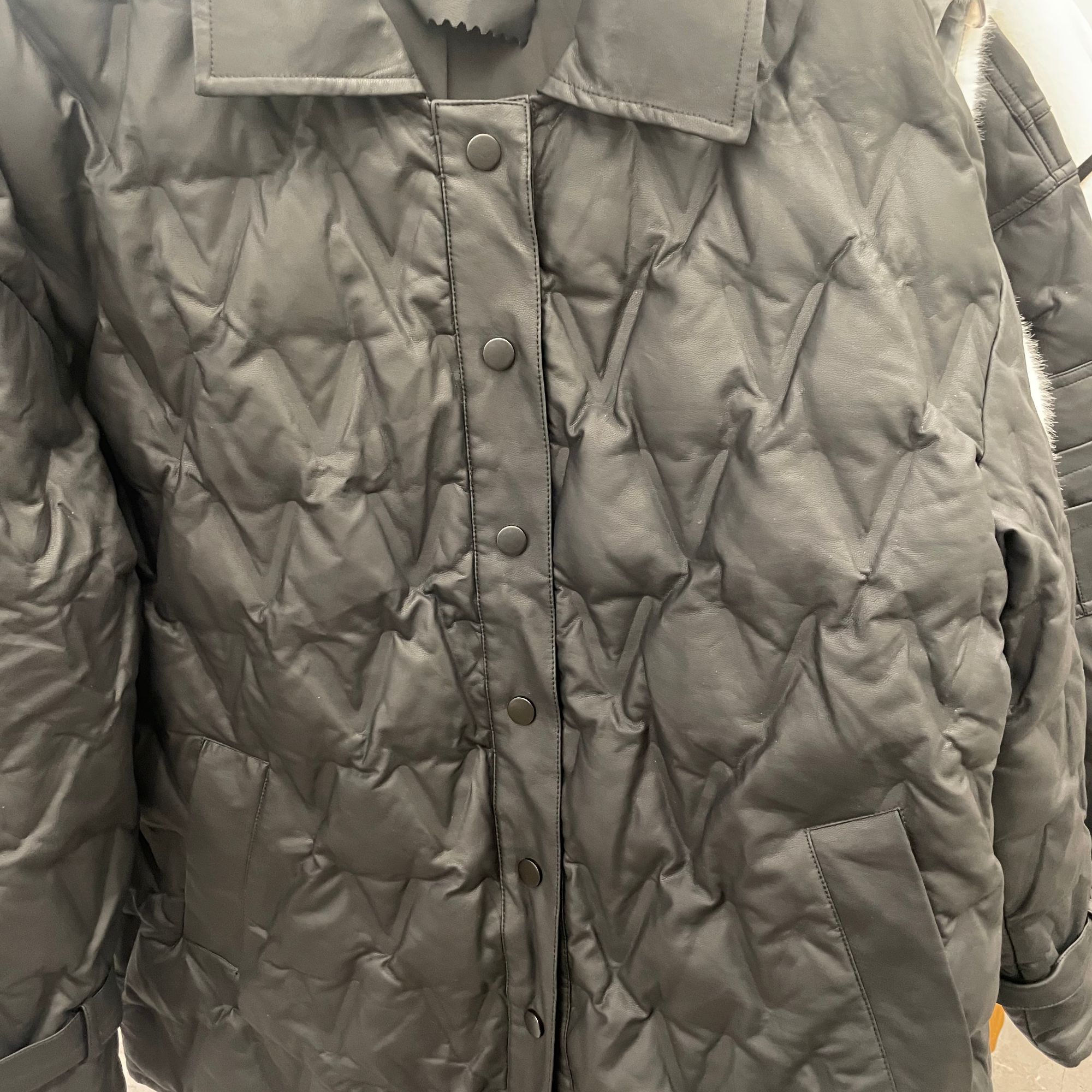 PU羽绒外套Y10463