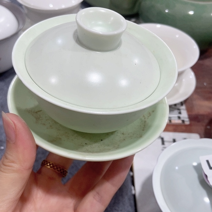 茶具微瑕，介意勿拍