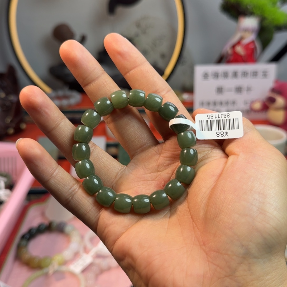 和田玉手串未镶嵌