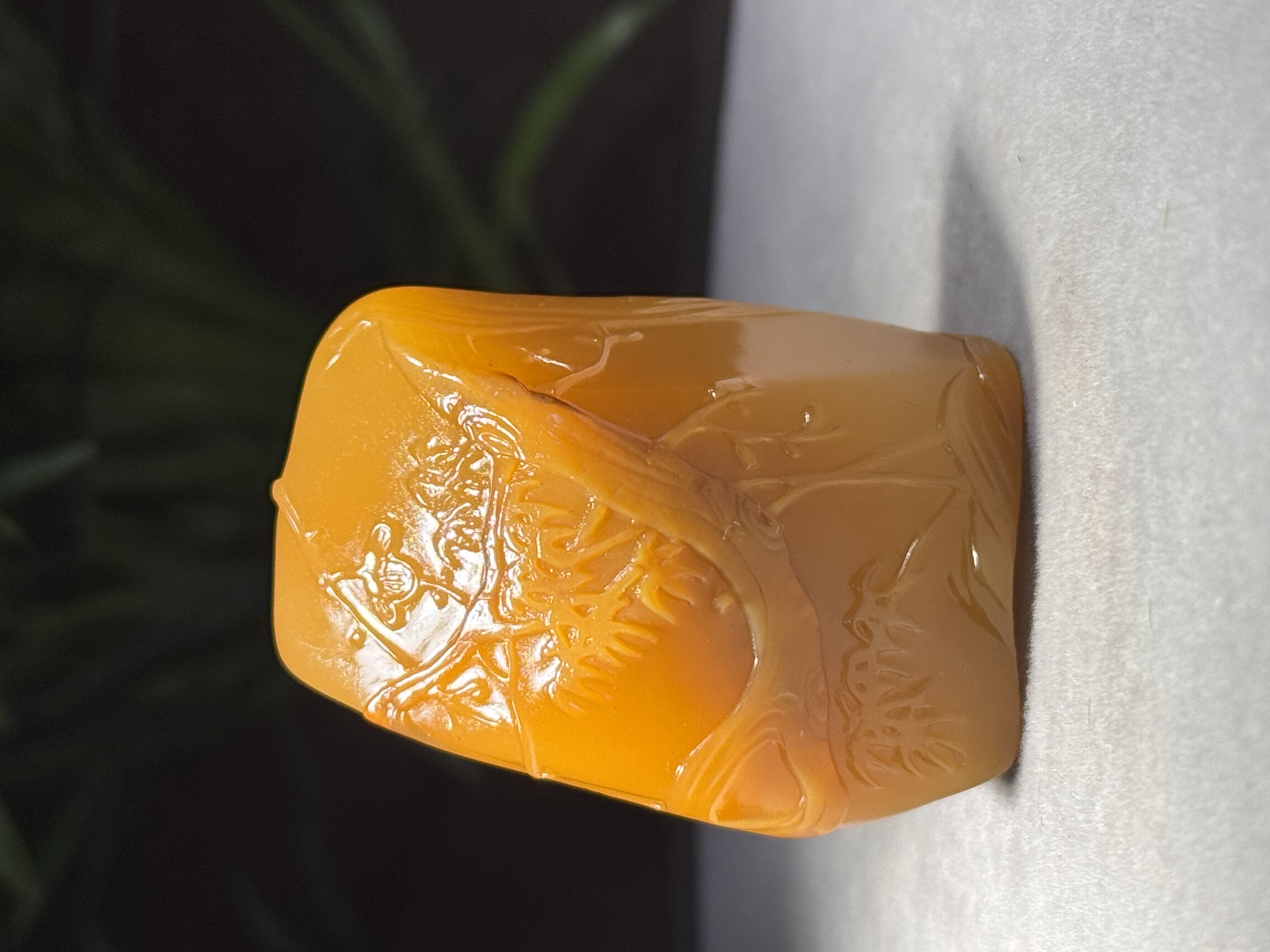 寿山田黄石小印章