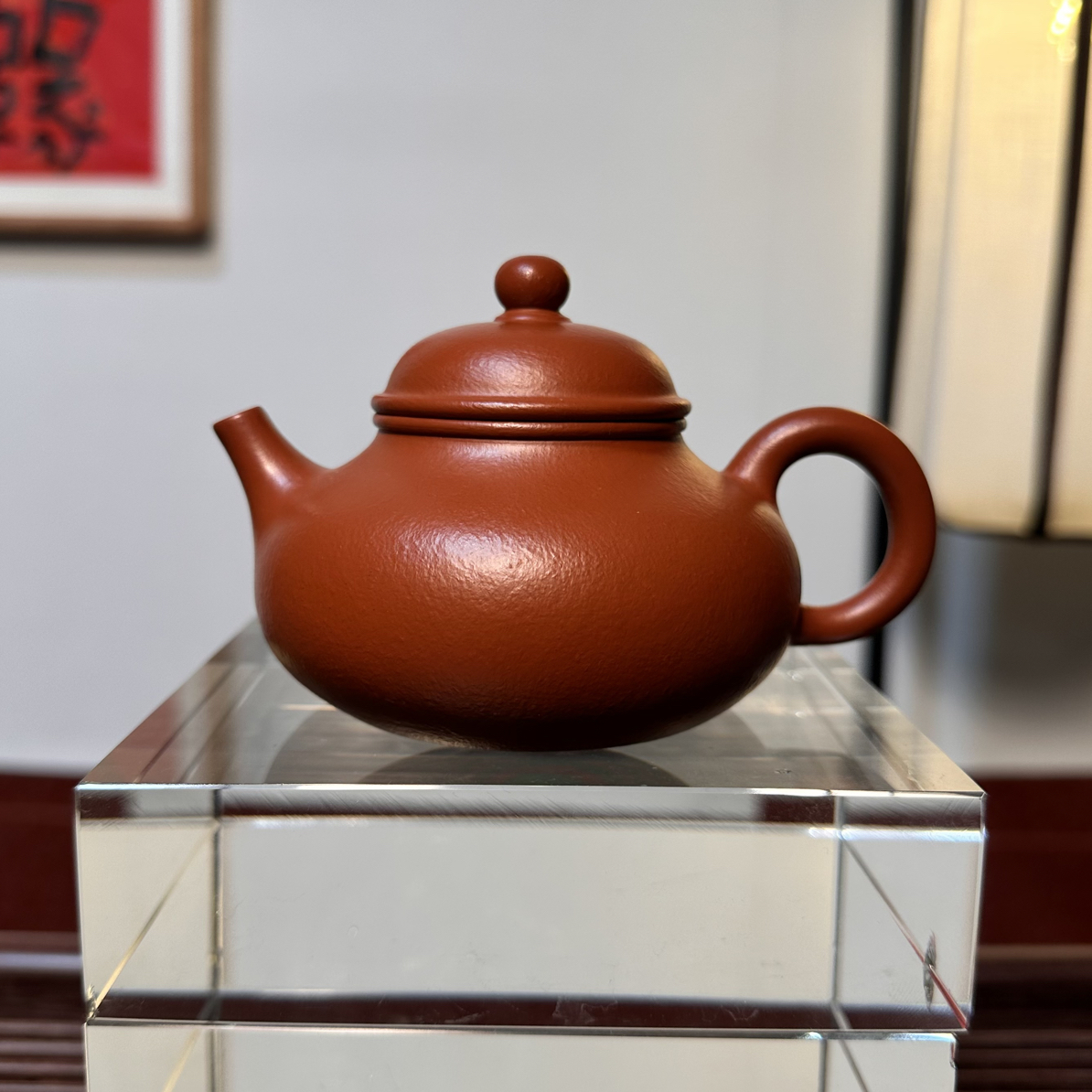 容天壶·原矿小煤窑朱泥·200cc 宜兴紫砂