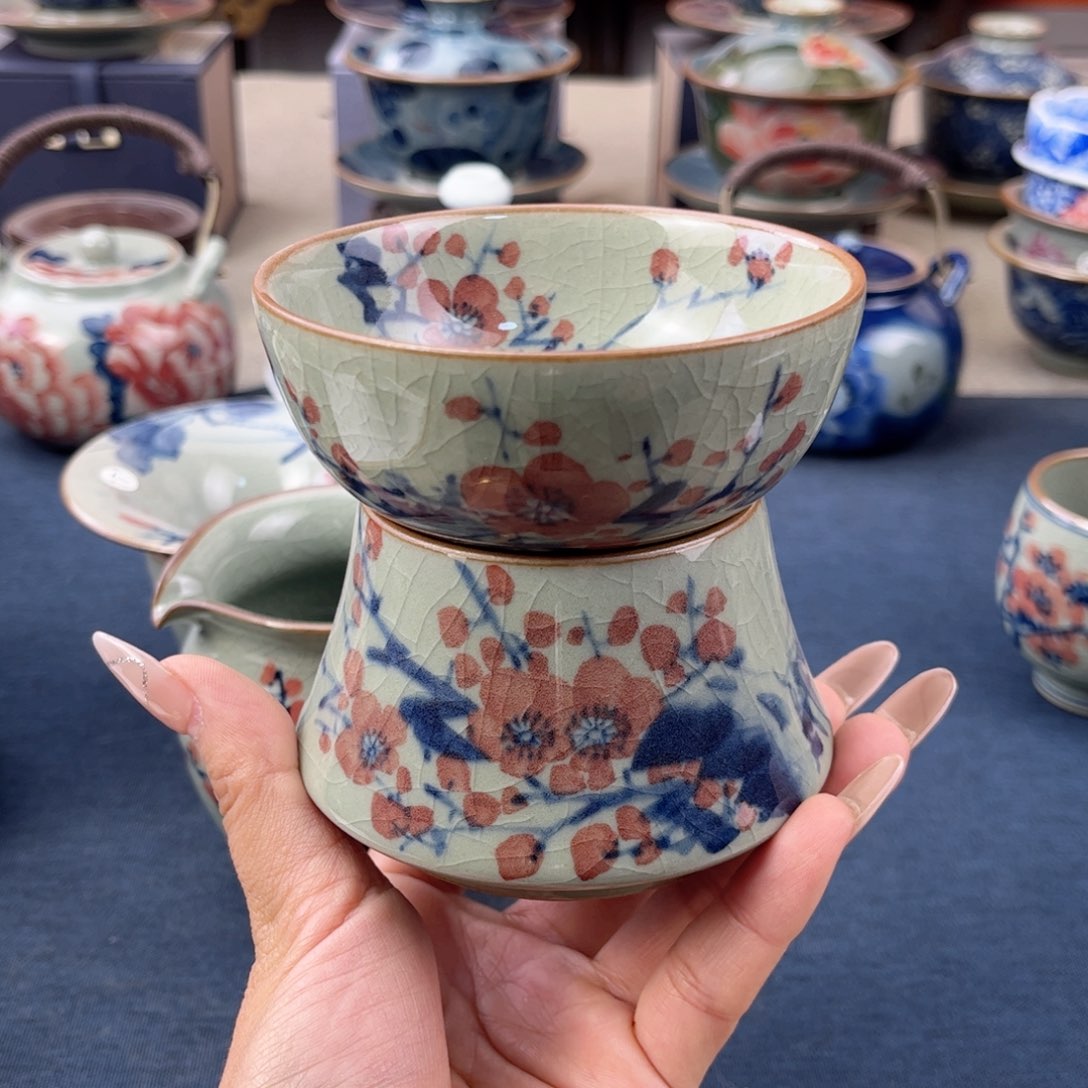 杯云**景德镇手绘手工茶具